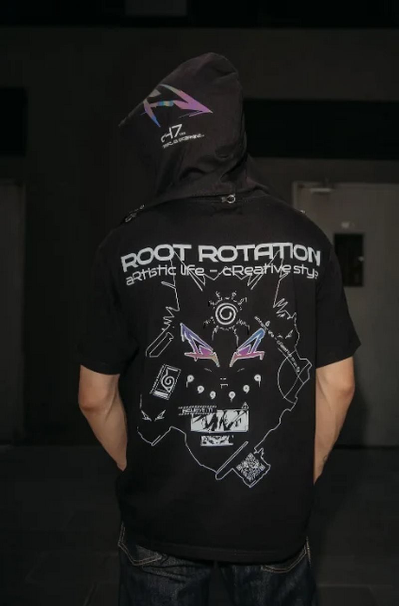 Áo hoodie form rộng unisex của local brand Root Rotation