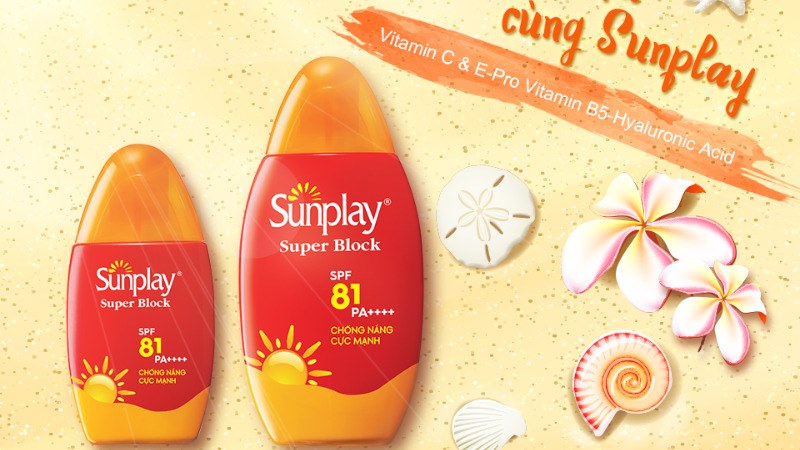 Sữa Chống Nắng SUNPLAY Super Block Cho Da Mặt Và Toàn Thân